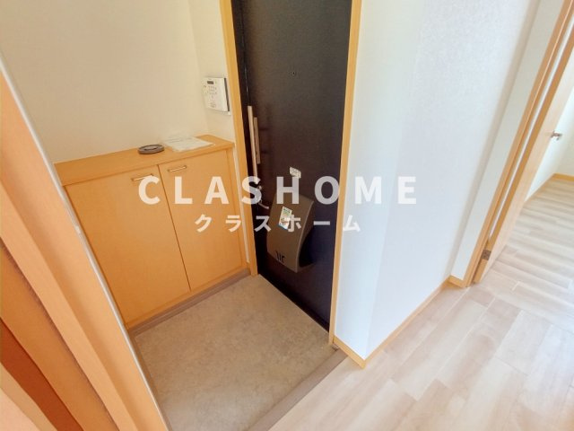 クレイドル住吉Bの玄関