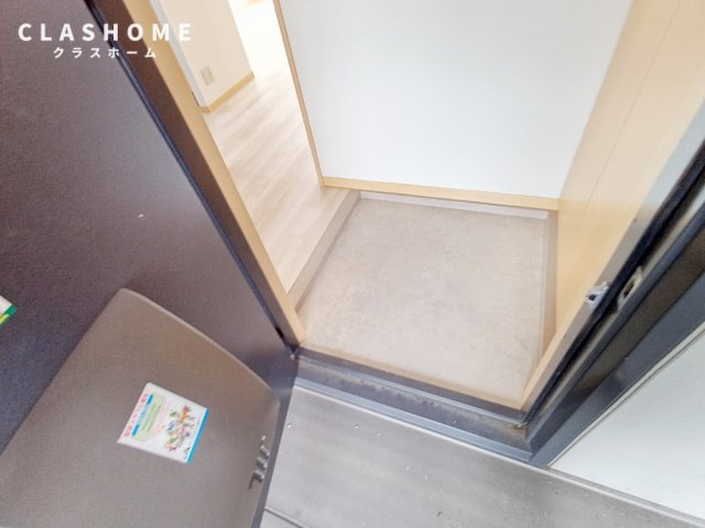 クレイドル住吉Bの玄関