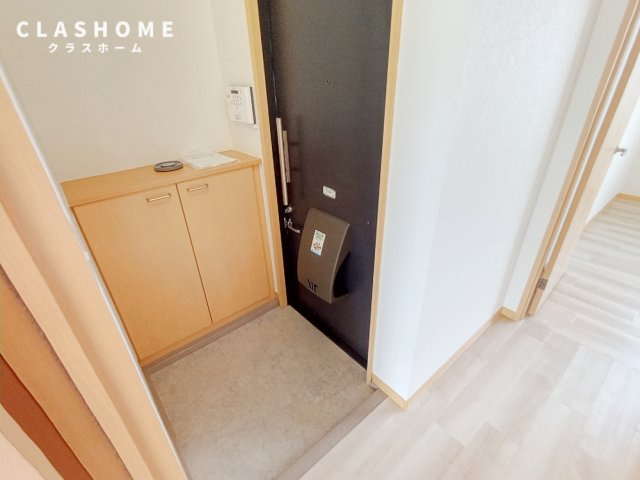 クレイドル住吉Bの玄関