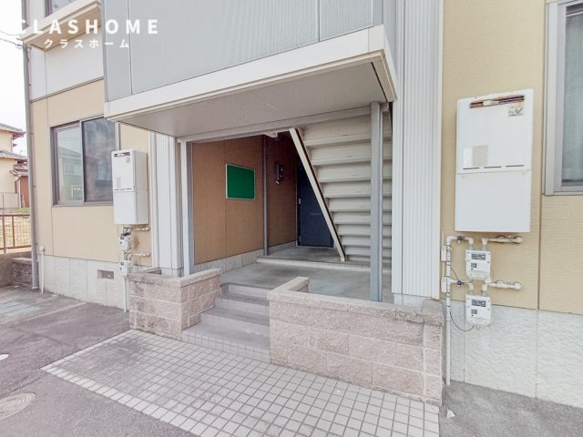 クレイドル住吉Bのエントランス