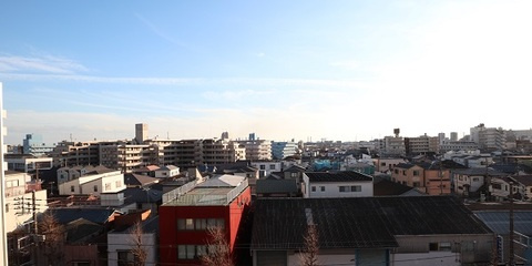 エンゼルハイム藤崎第２　（川崎区藤崎4丁目）の展望|眺望も良好です