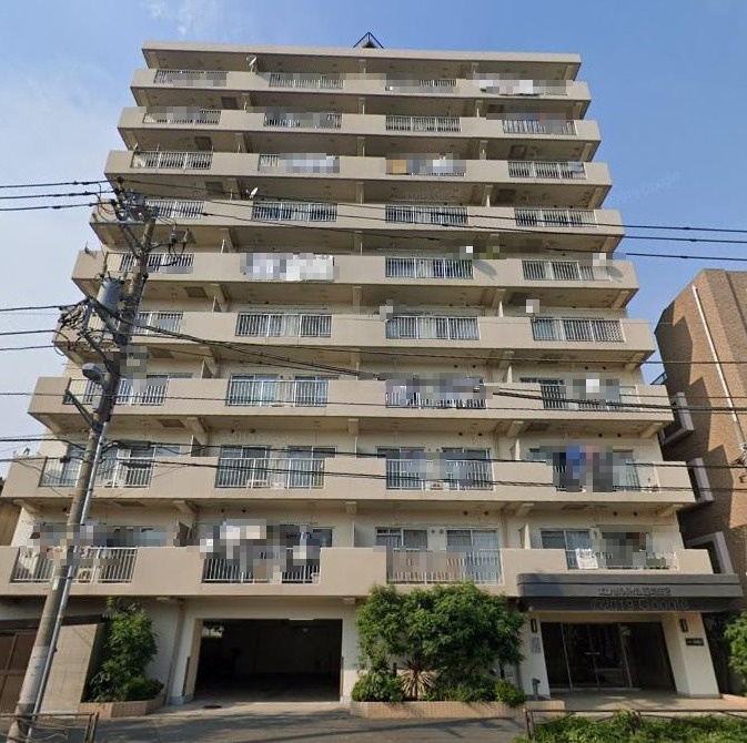 エンゼルハイム藤崎第２　（川崎区藤崎4丁目）の外観|物件の外観です　エンゼルハイム藤崎第２　1987年10月築　4LDK　京浜急行大師線『川崎大師』駅徒歩17分　角部屋住居の為各居室に窓有　南西角部屋　陽当り・通風・眺望良好　新規内装リノベーション済み