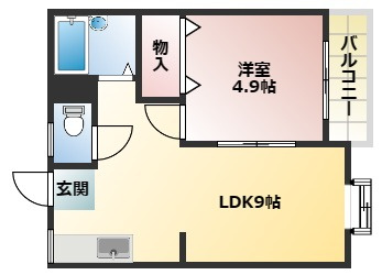 【間取り】 | ペントハウス11