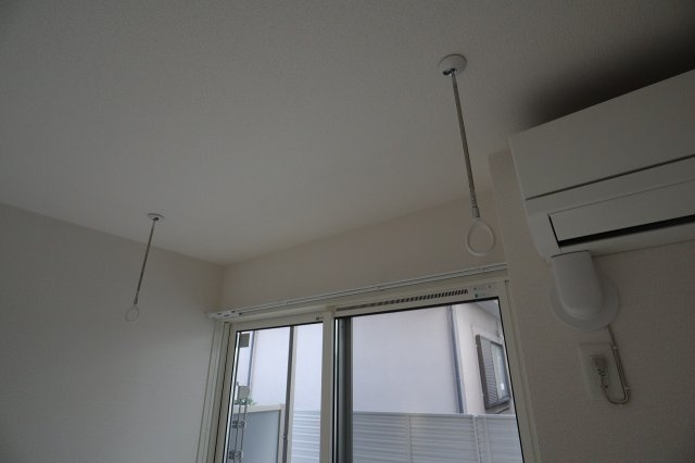 ミーツⅢのその他|室内で洗濯物が干せます