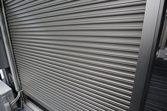 ミーツⅢのセキュリティ|シャッター完備です