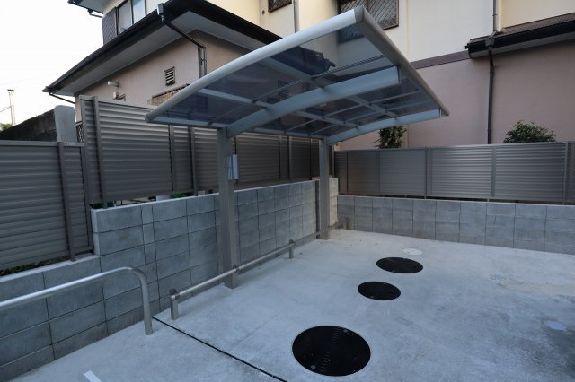 ミーツⅢのその他共用部分|駐輪場です