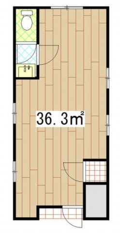 【間取り】 | 甲南町2丁目店舗戸建て
