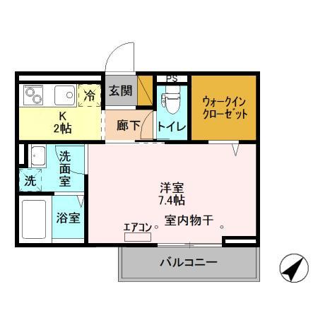 メゾン・ド・ノールおおたかの間取り
