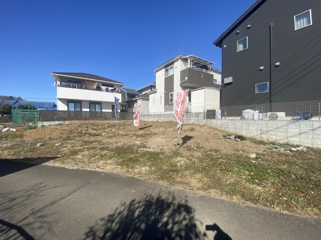 川越市笠幡　建築条件なし売地　JR川越線『笠幡駅』徒歩12分　の外観