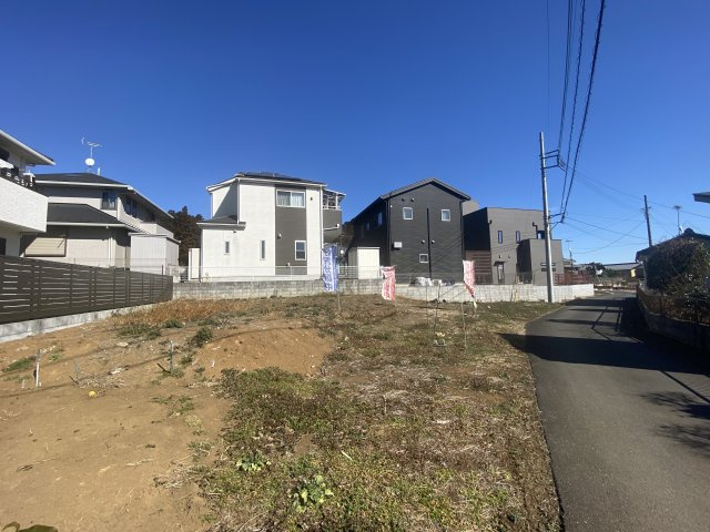 川越市笠幡　建築条件なし売地　JR川越線『笠幡駅』徒歩12分　の外観
