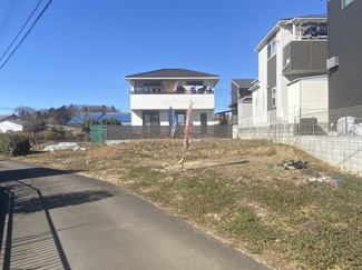 【外観】 | 川越市笠幡　建築条件なし売地　JR川越線『笠幡駅』徒歩12分　