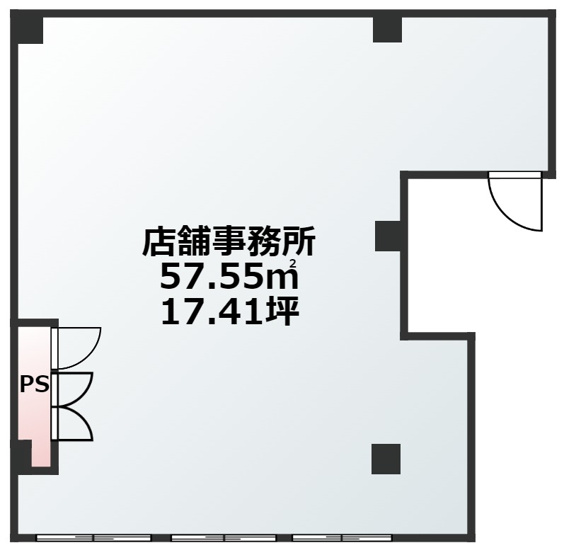 【間取り】 | FDS天神橋ビル