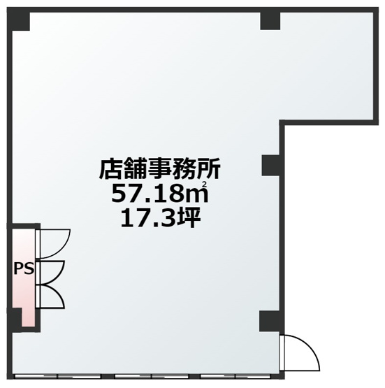 【間取り】 | FDS天神橋ビル