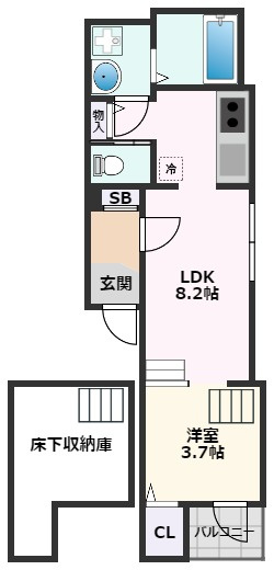 【間取り】 | ハーモニーテラス南高浜町