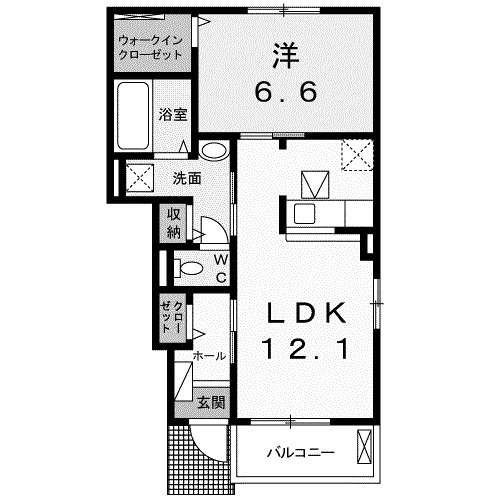 【間取り】 | リッツ・ハウス・ラデュレ　Ⅱ