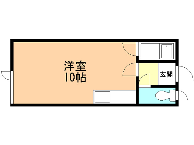 ハイツ誠和の間取り
