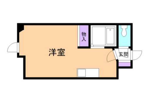 ハイツアクティブの間取り