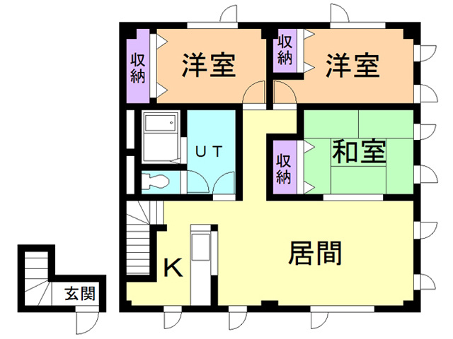 辻ビルの間取り