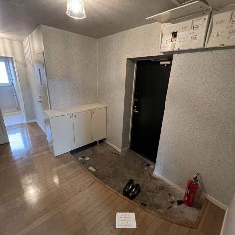 エスパシオの玄関|収納もある玄関です