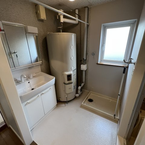 エスパシオの洗面所|スペースが確保できる洗面所です