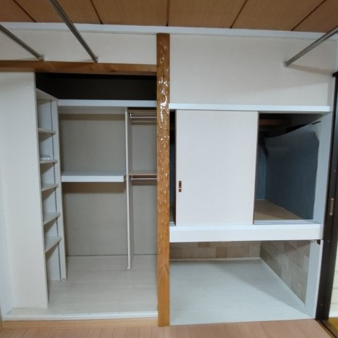 登別市新川町3丁目10-3戸建の収納