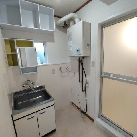 登別市新川町3丁目10-3戸建の洗面所