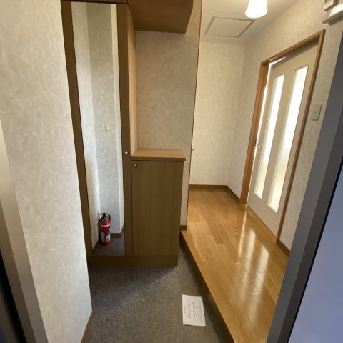 スワンマンション（登別）のバルコニー