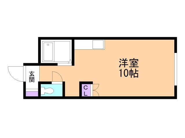 ハイツTATの間取り