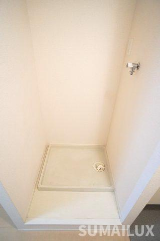 熊本市北区山室３丁目のアパートの洗面所