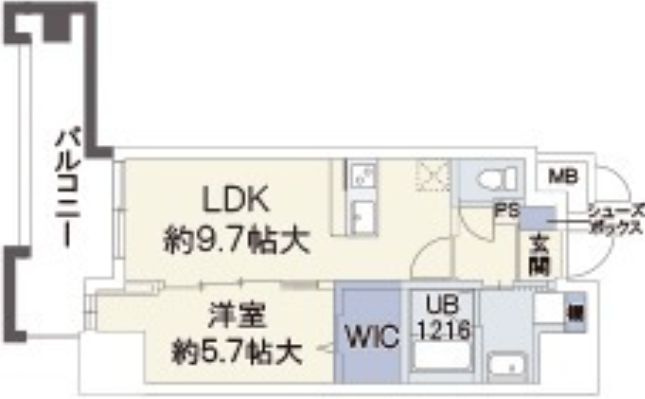 ドミツィール福の間取り