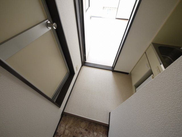 ハイツ朱峰第二の玄関