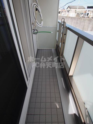 【バルコニー】 | カーサときわ | 落ち着いた時間を過ごせるバルコニーです