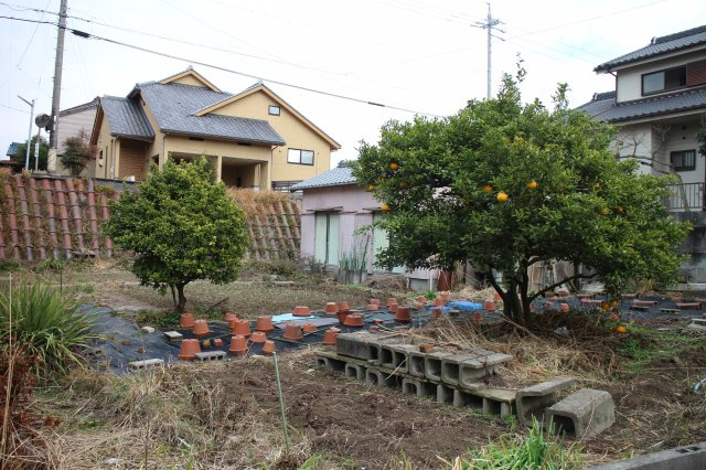 常滑市北条1丁目　売地の外観|現況写真：上物有り