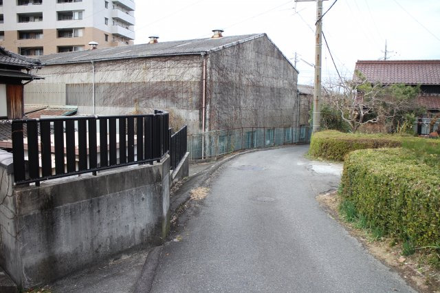 常滑市北条1丁目　売地の前面道路含む現地写真|前面道路