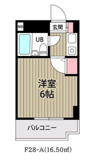 【間取り】 | グランフィールド南行徳(F-028)