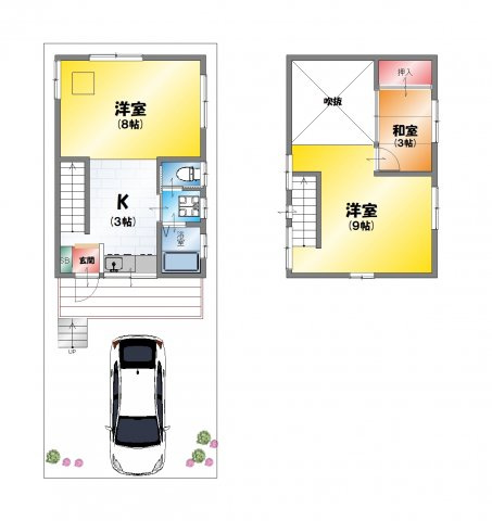 【間取り】 | 京北井戸町甘ケ市