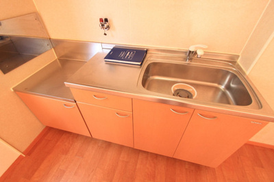 【キッチン】 | ソシアＡ棟 | コンパクトなキッチンで掃除もラクラク