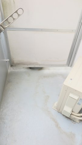 ルピナス南堀江のバルコニー