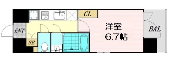 【間取り】 | エスリード松屋町SOUTH