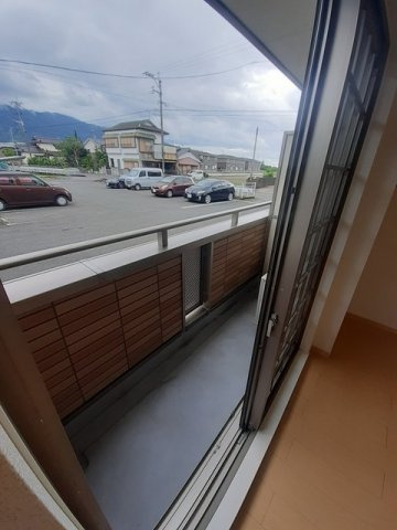 サニーリブＡ棟のバルコニー