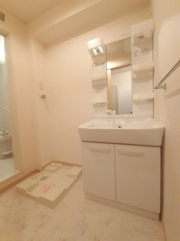 サニーリブＡ棟の洗面所