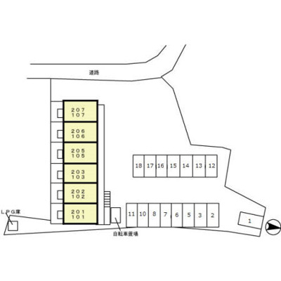 【区画図】 | ディアコート