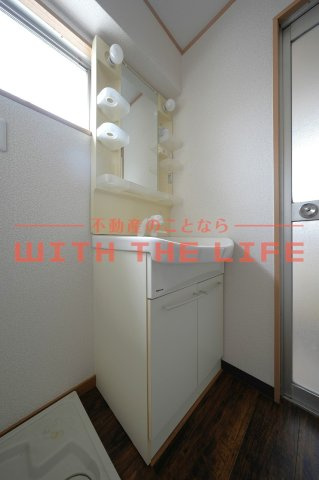 合川ハイツ【キャッシュバック対象物件】の独立洗面台|独立洗面台です