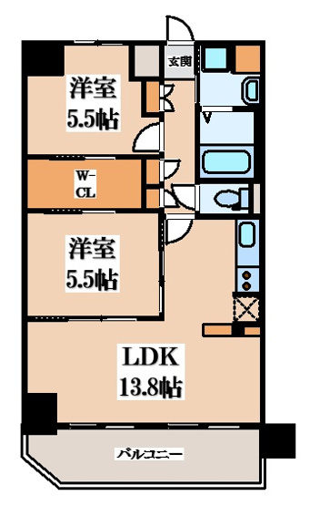 【間取り】 | ハイラインⅢ