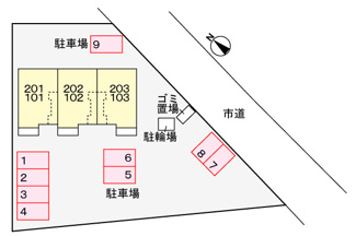 【駐車場】