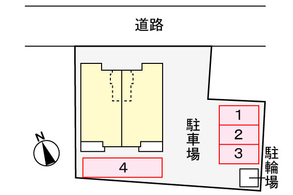 イーストブリーズの区画図