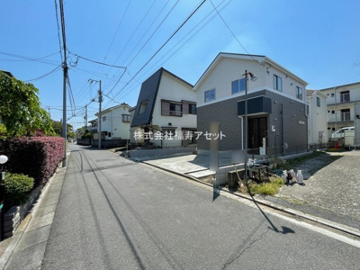 【前面道路含む現地写真】 | 葛飾区東水元３丁目 新築戸建