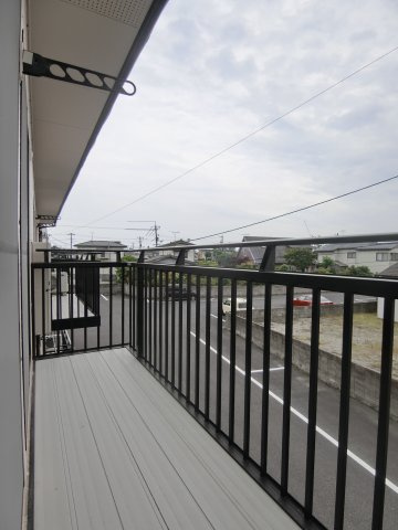 パルディアBのバルコニー|イメージB203号室の写真（反転あり）