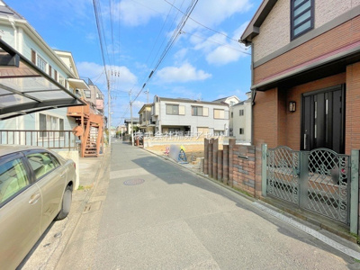 【前面道路含む現地写真】 | 《柴又駅 徒歩５分》葛飾区柴又1丁目　新築戸建て