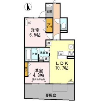 【間取り】 | マイスター蔵前　B棟